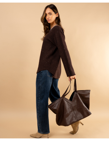 Pull paillettes