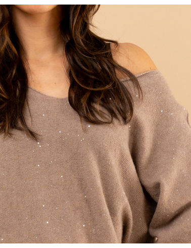 Pull paillettes
