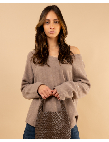 Pull paillettes