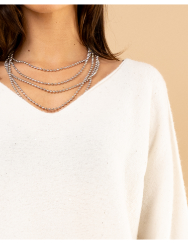 Pull paillettes