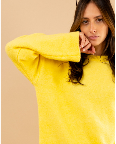 Pull col rond laine Pull col rond laine