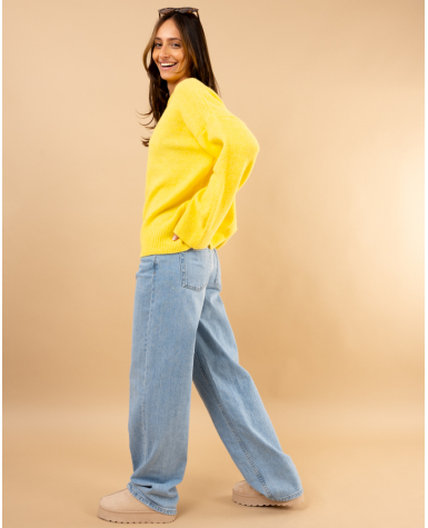 Pull col rond laine Pull col rond laine