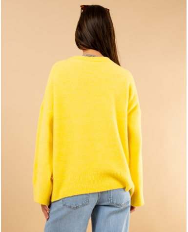 Pull col rond laine Pull col rond laine