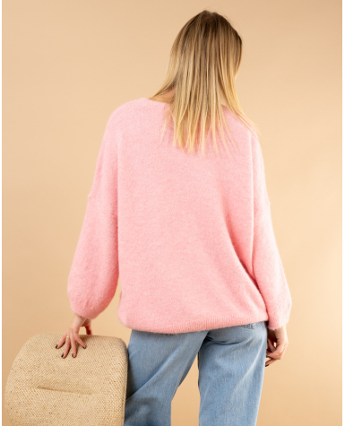 Pull boheme laine