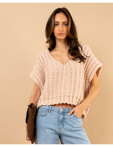 Pull grosse maille