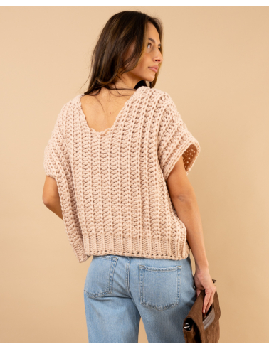 Pull grosse maille