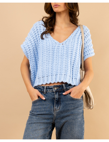 Pull grosse maille