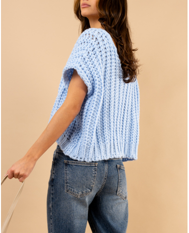 Pull grosse maille