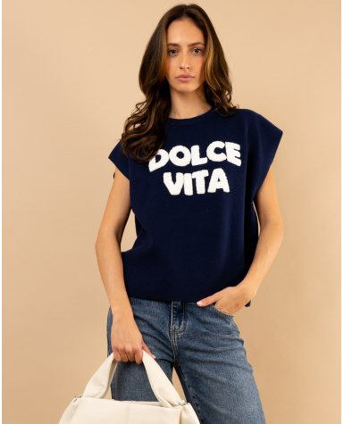 Pull sans manches Dolce