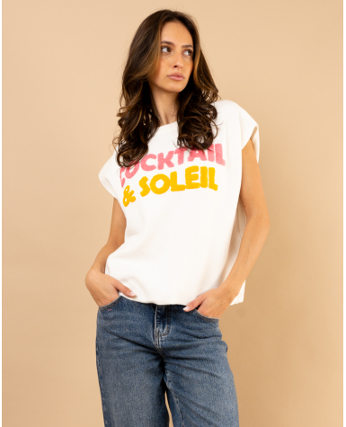 Pull sans manches Soleil