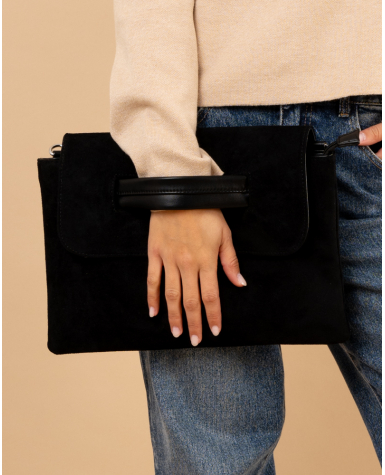 Pochette suédine