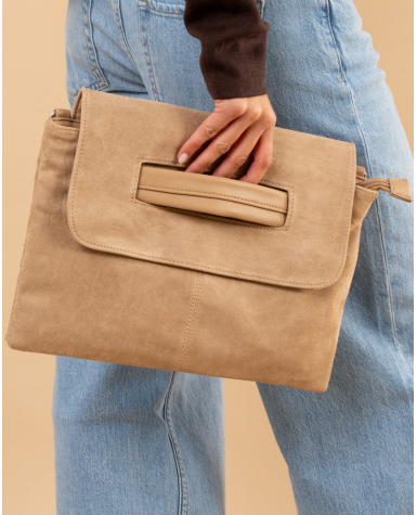 Pochette suédine