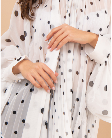 Blouse pois