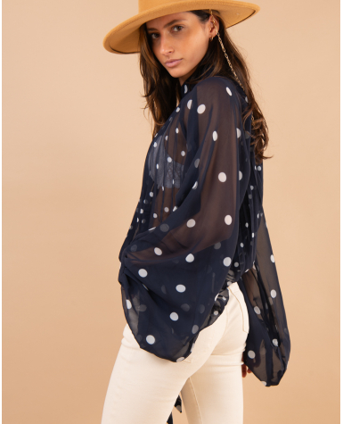 Blouse pois