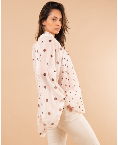 Blouse pois