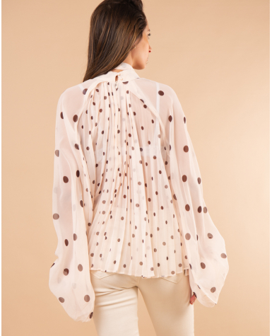 Blouse pois