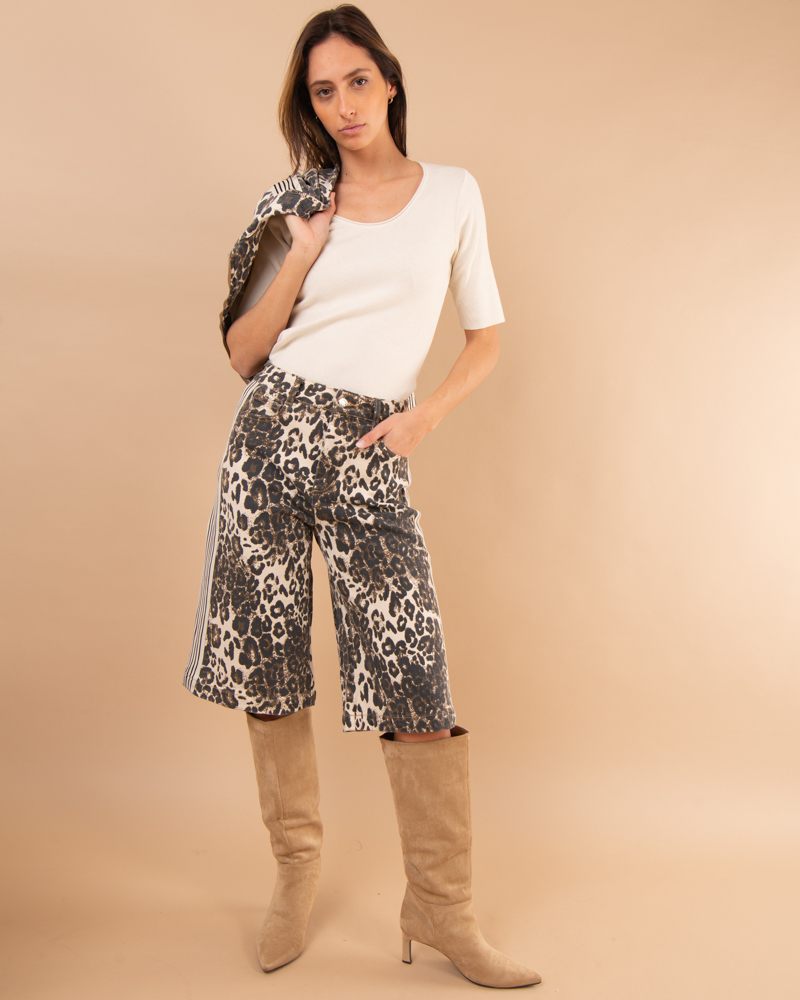 Short leopard bandes