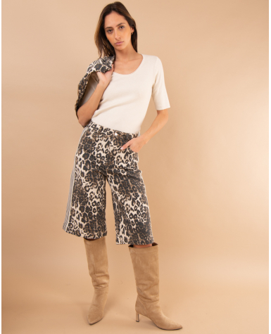 Short leopard bandes