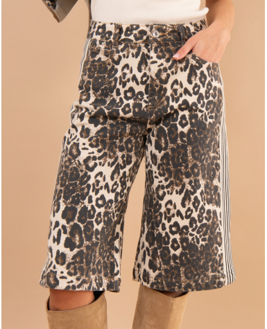 Short leopard bandes