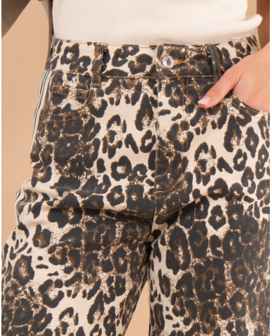 Short leopard bandes