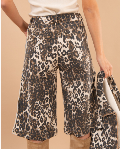 Short leopard bandes