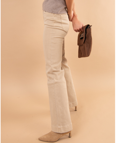 Pantalon bas coutures