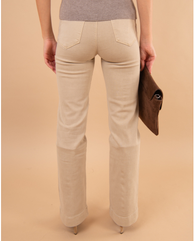 Pantalon bas coutures