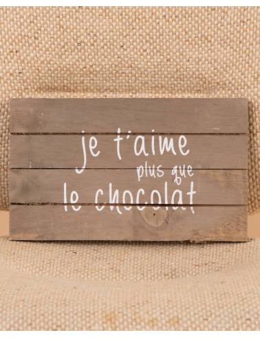 Panneau chocolat