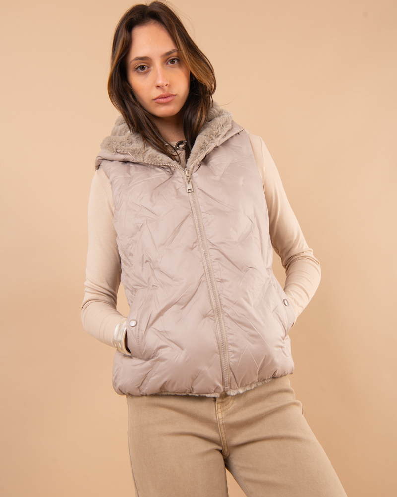 Doudoune réversible