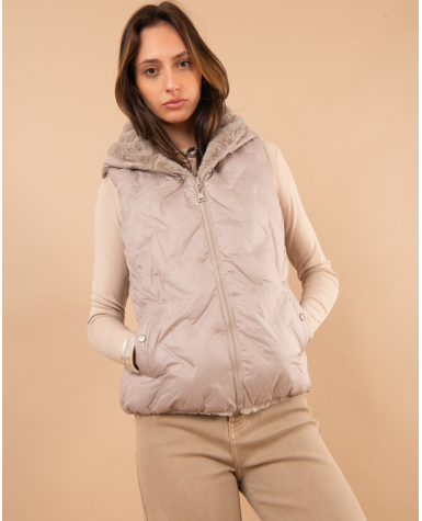 Doudoune réversible