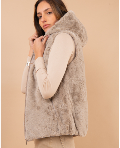 Doudoune réversible