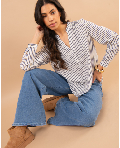 Blouse rayée