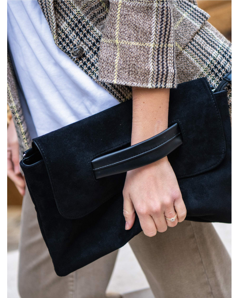 Pochette suédine