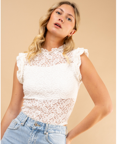 Body dentelle froufrou Body dentelle froufrou