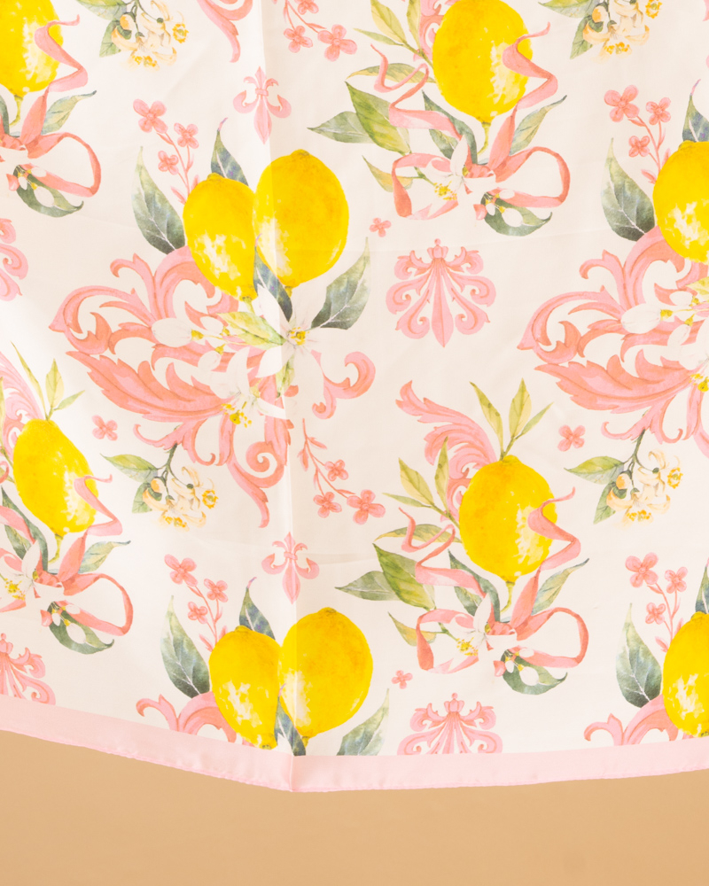 Foulard citrons