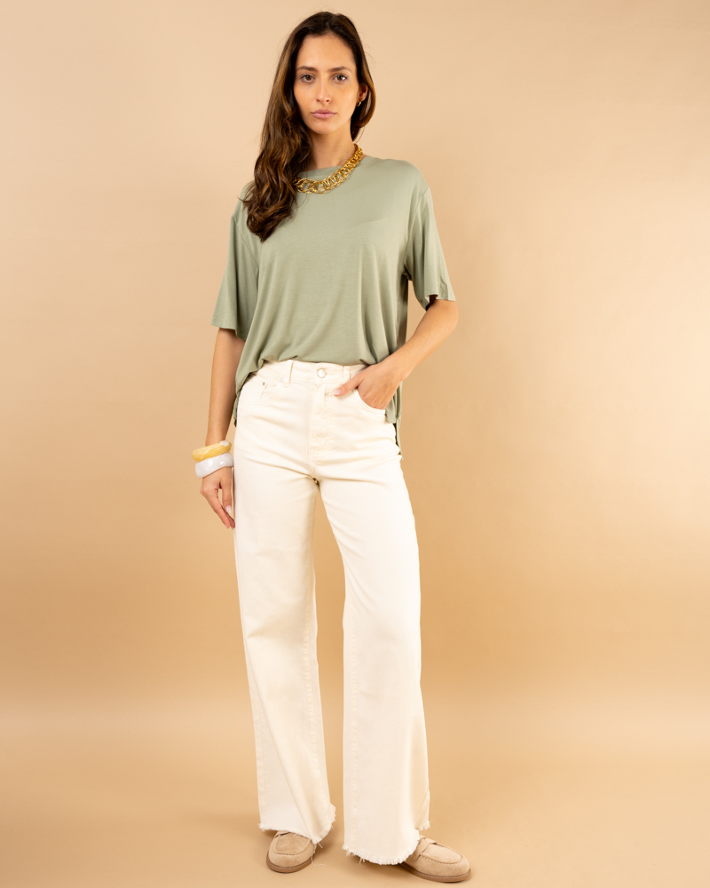 Pantalon large bas used