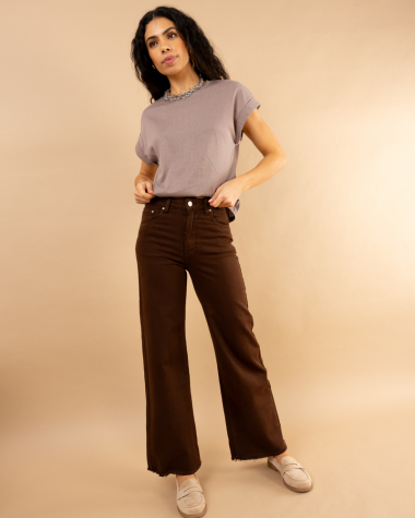 Pantalon large bas used