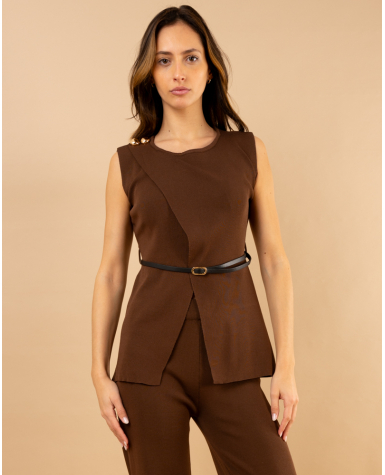 Top boutons croisés Top boutons croisés