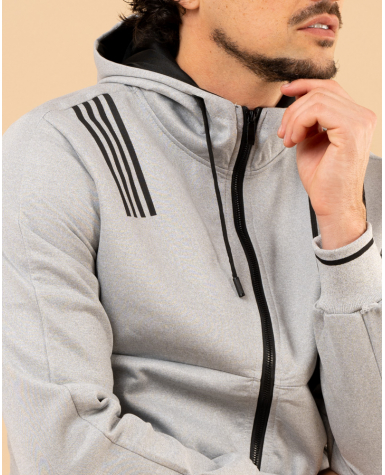 Veste jogging bandes