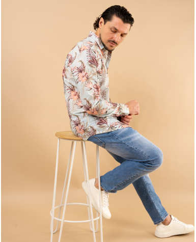 Chemise fleurs