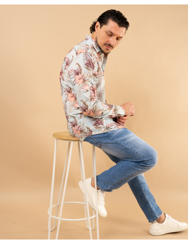 Chemise fleurs