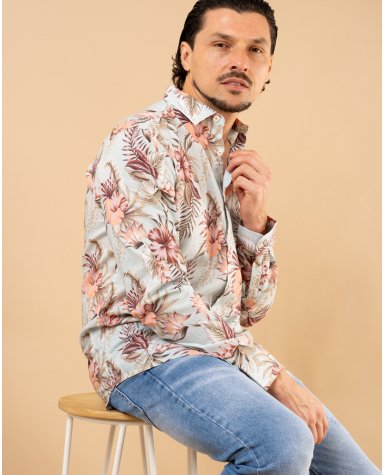 Chemise fleurs