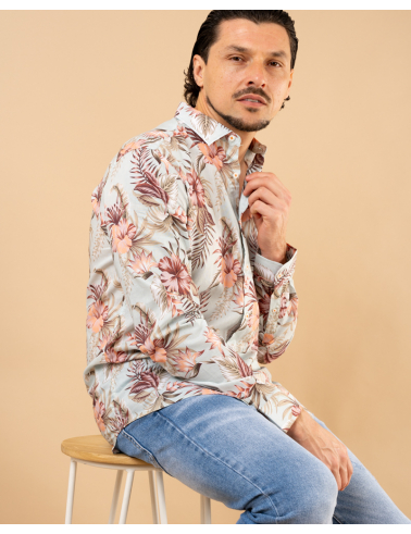 Chemise fleurs