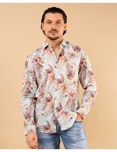 Chemise fleurs