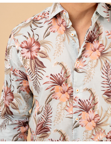 Chemise fleurs