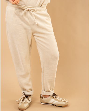 Pantalon effet velours Pantalon effet velours