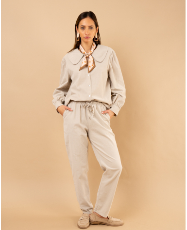 Pantalon velours Claudie