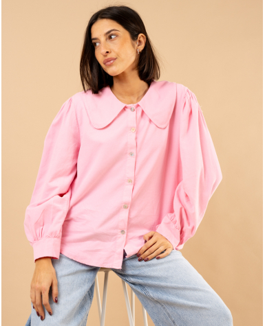 Chemise velours Claudie