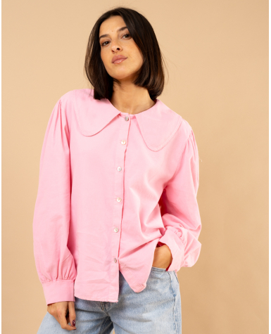 Chemise velours Claudie