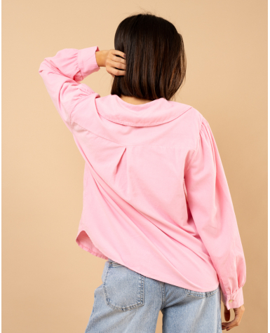 Chemise velours Claudie